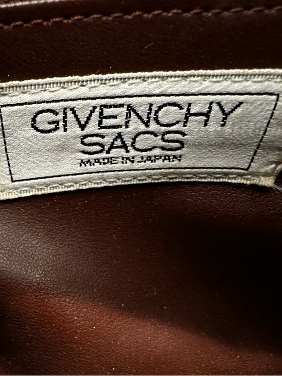 Givenchy SACS Cognac Brown Leather Top Handle Bag - Picture 13 of 13